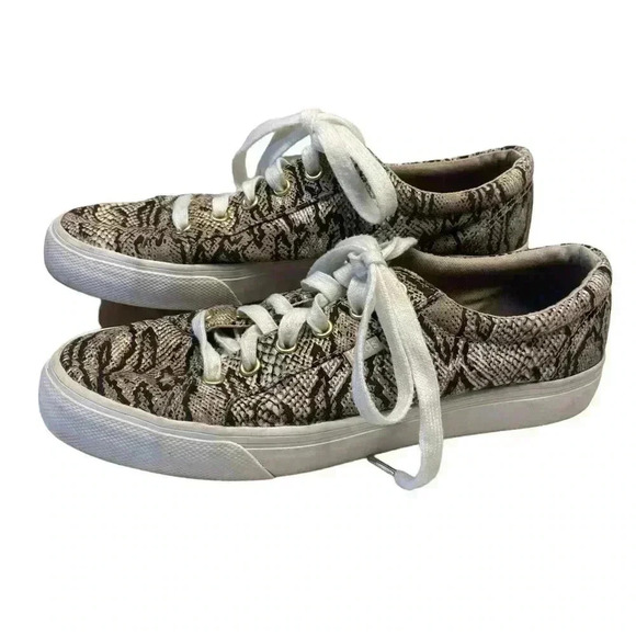 Keds Women's Jump Kick Snakeskin Sneaker Size 8.5 Casual Comfortable Sporty - Picture 4 of 14